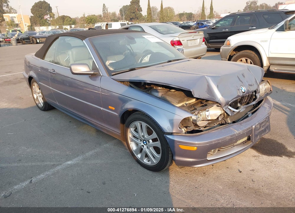 2002 BMW 330CI VIN: WBABS53422JU90076