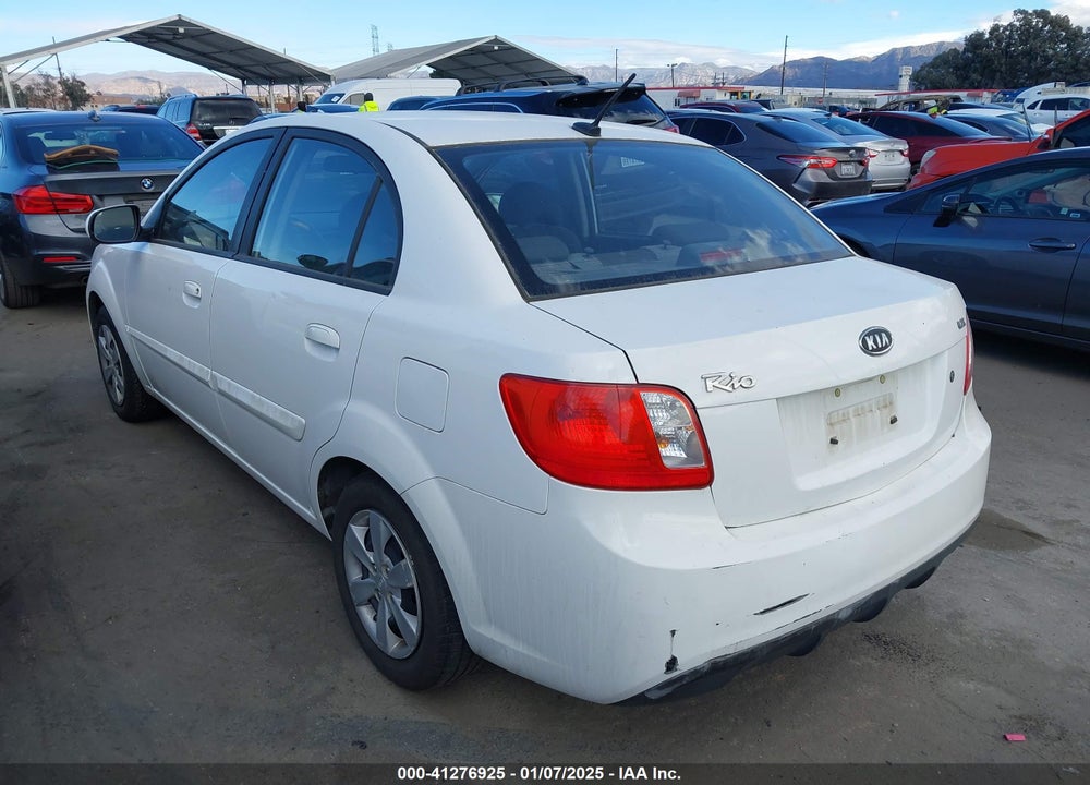 2010 KIA RIO LX VIN: KNADH4A38A6617684