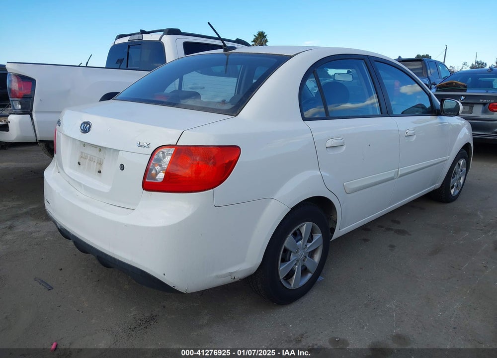 2010 KIA RIO LX VIN: KNADH4A38A6617684