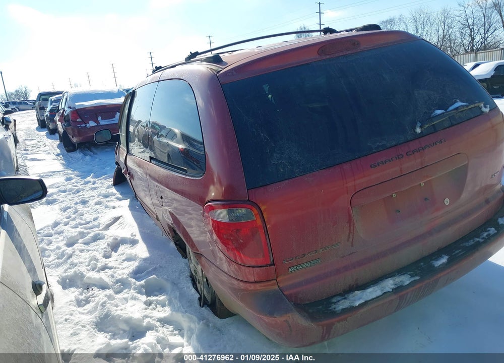 2006 DODGE GRAND CARAVAN SXT VIN: 2D4GP44L76R641587