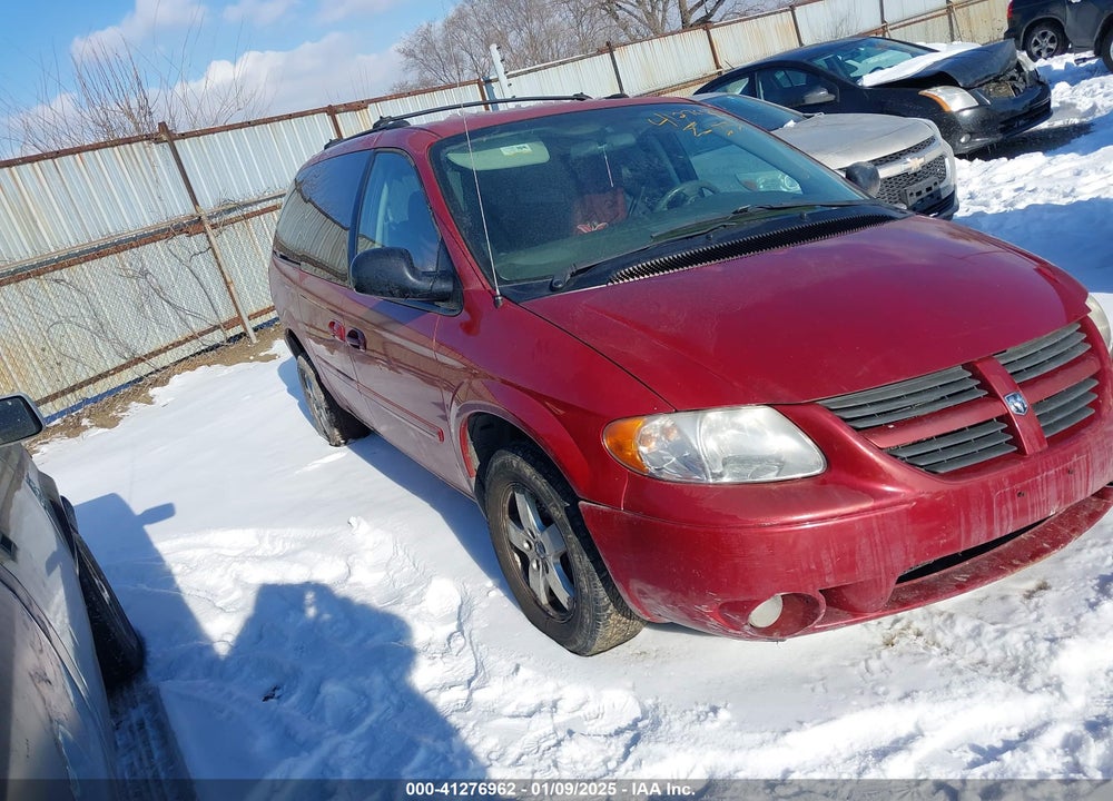 2006 DODGE GRAND CARAVAN SXT VIN: 2D4GP44L76R641587