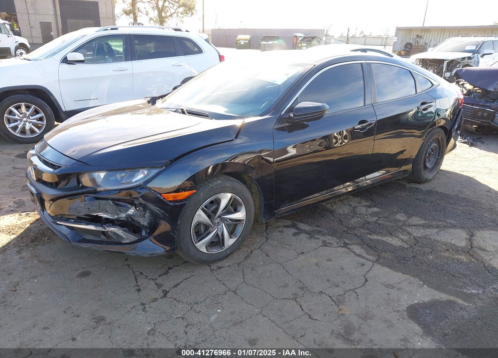 2020 HONDA CIVIC LX VIN: 19XFC2F67LE211636