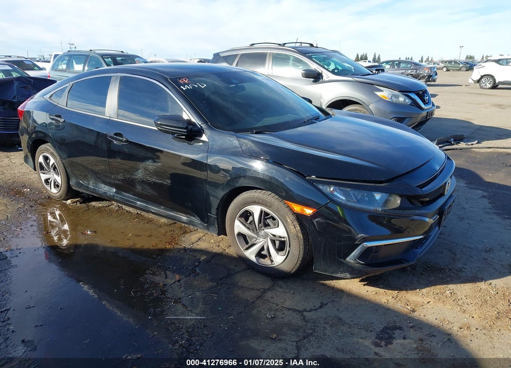2020 HONDA CIVIC LX VIN: 19XFC2F67LE211636
