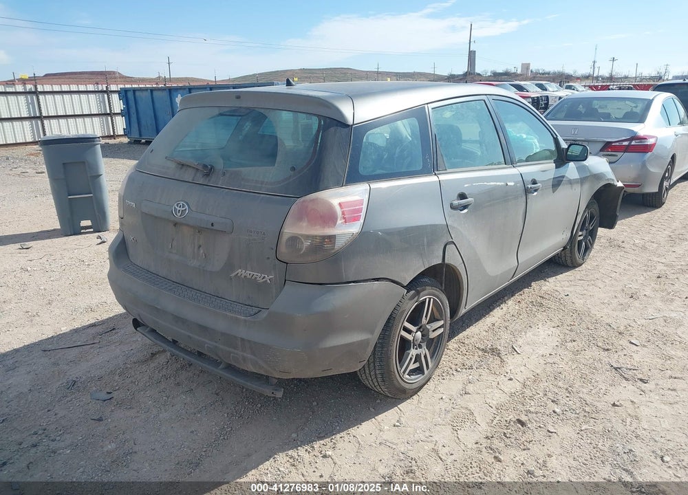 2005 TOYOTA MATRIX/XR VIN: 2T1KR32E25C449301