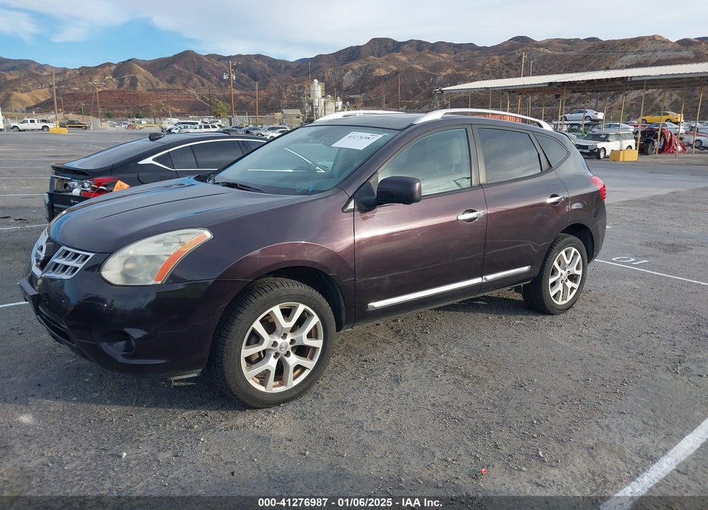2012 NISSAN ROGUE SV W/SL PKG VIN: JN8AS5MV4CW357513