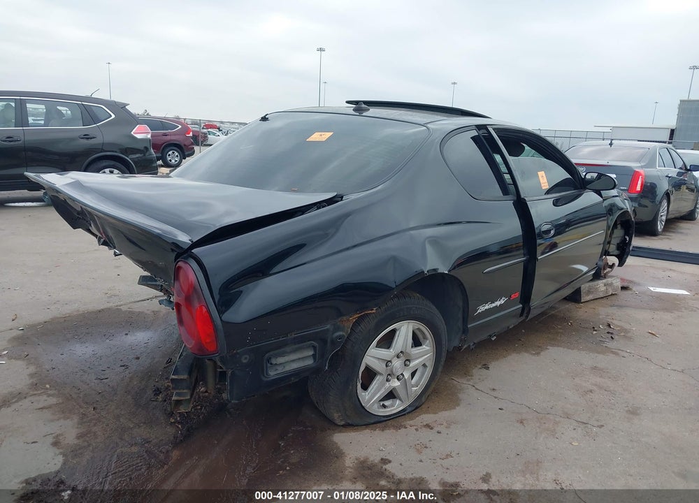 2004 CHEVROLET MONTE CARLO SS SUPERCHARGED VIN: 2G1WZ151649377024