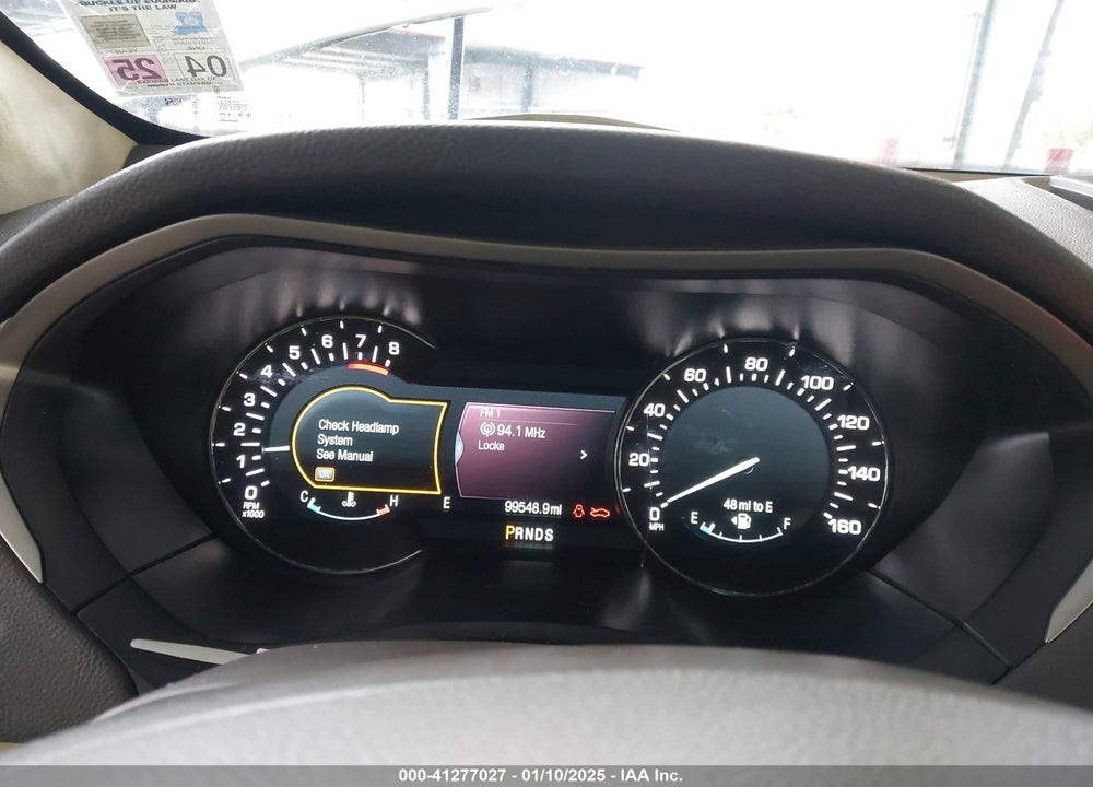 2015 LINCOLN MKZ VIN: 3LN6L2G93FR606009
