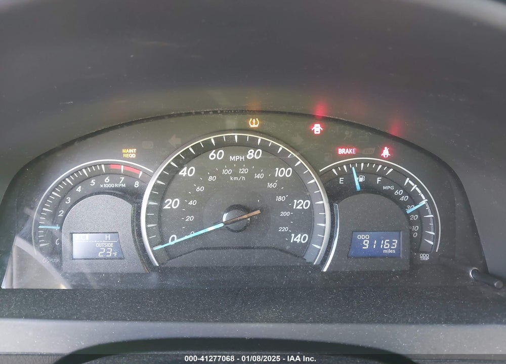 2012 TOYOTA CAMRY LE VIN: 4T4BF1FK2CR231194