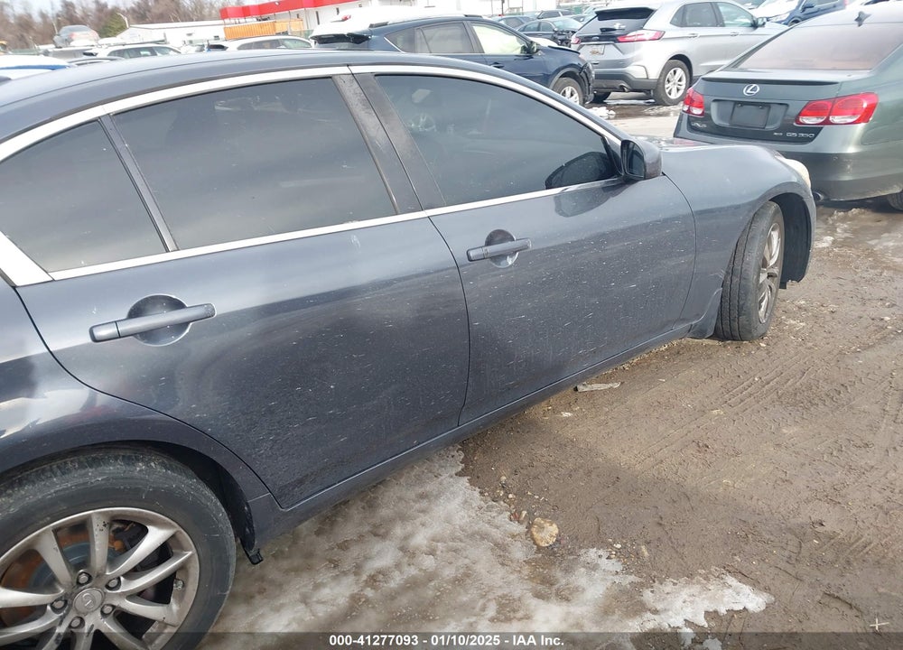 2008 INFINITI G35X VIN: JNKBV61F08M269909