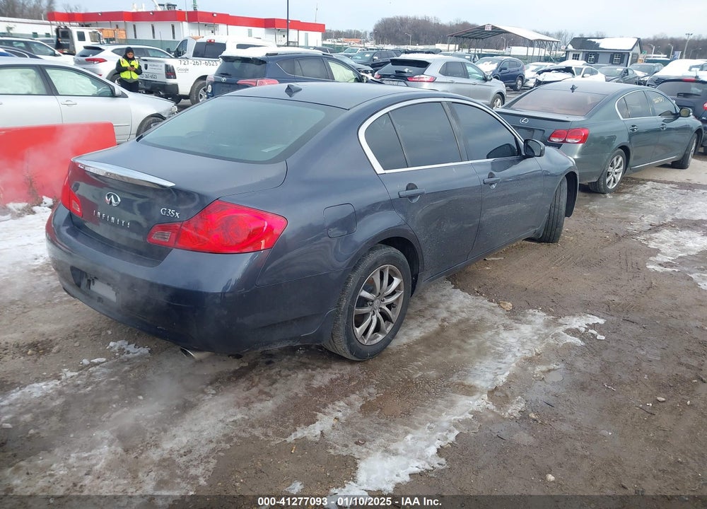 2008 INFINITI G35X VIN: JNKBV61F08M269909