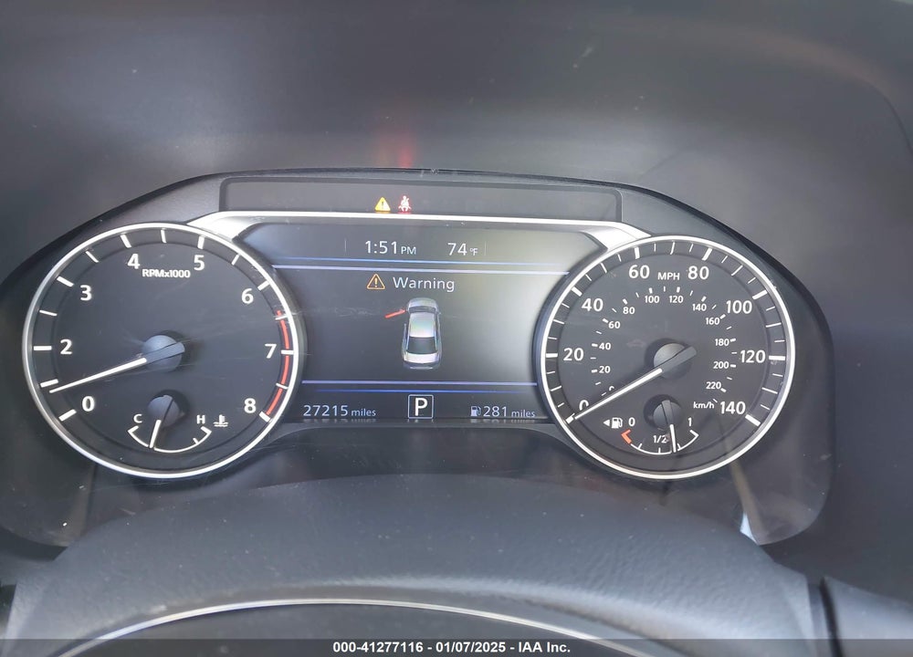 2024 NISSAN ALTIMA SR FWD VIN: 1N4BL4CV5RN361289