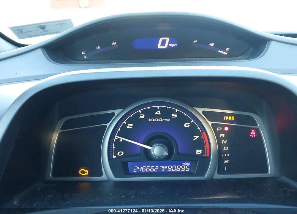 2009 HONDA CIVIC EX-L VIN: 2HGFA16929H521105