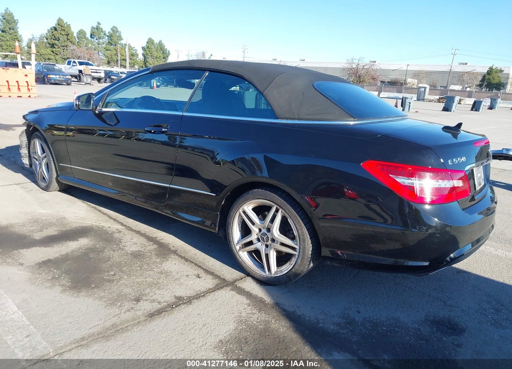 2011 MERCEDES-BENZ E 550 VIN: WDDKK7CF1BF050259