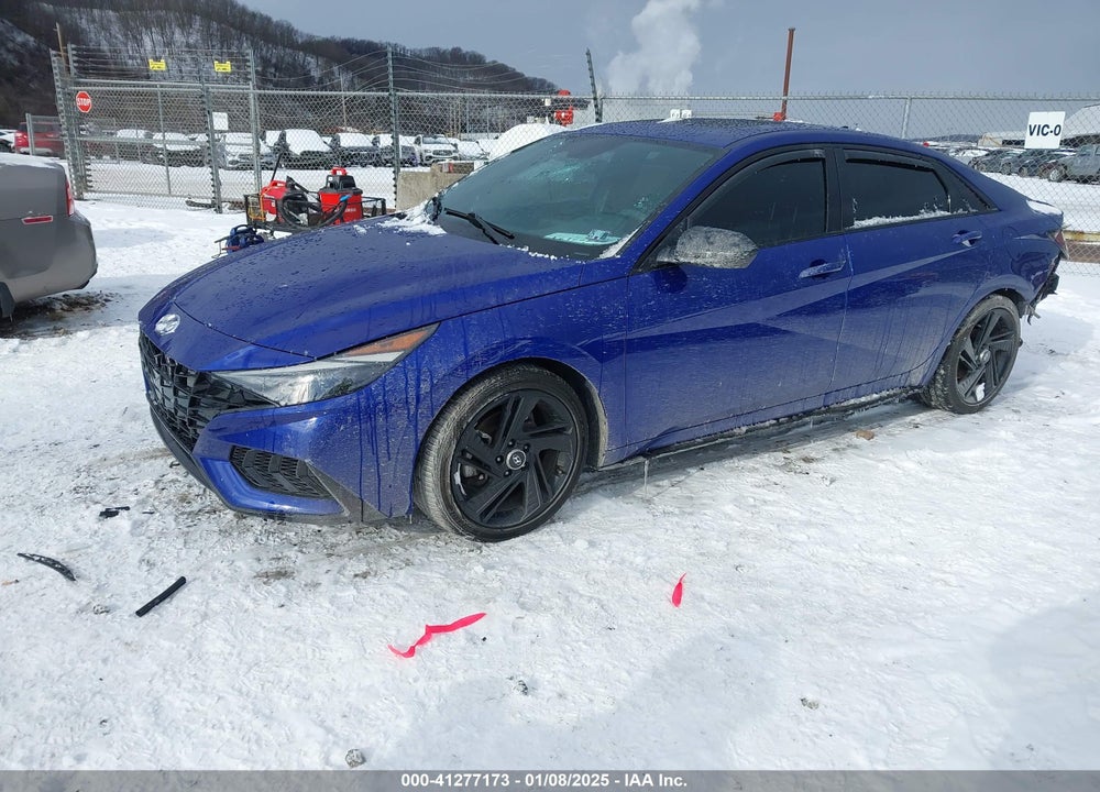 2022 HYUNDAI ELANTRA VIN: KMHLR4AF5NU324828