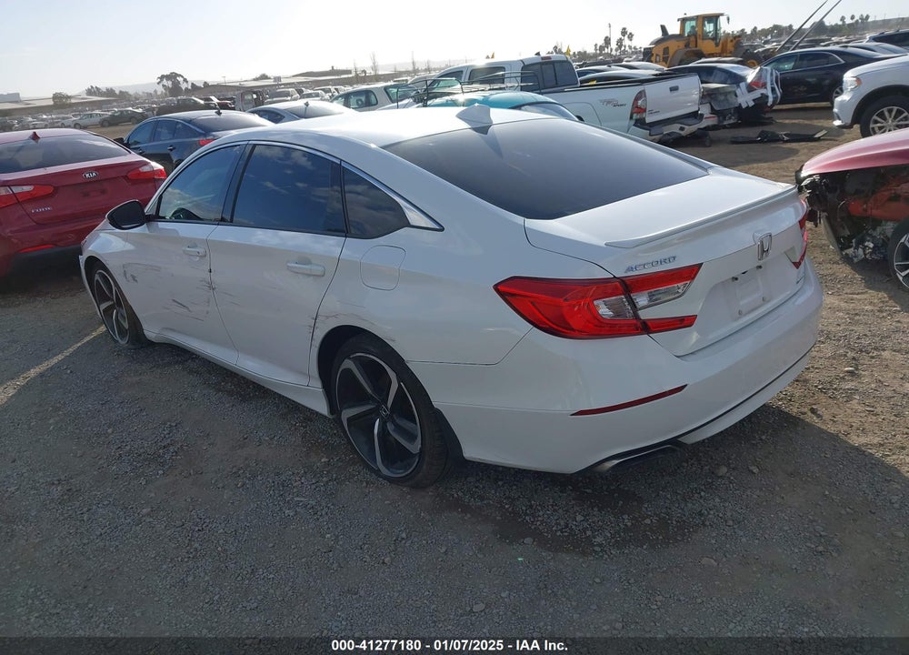 2018 HONDA ACCORD SPORT VIN: 1HGCV1F37JA249897