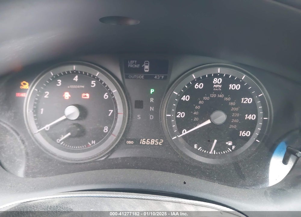 2008 LEXUS ES 350 VIN: JTHBJ46GX82163836