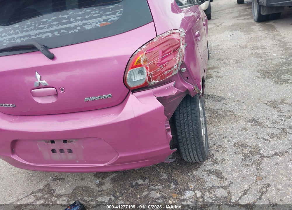 2015 MITSUBISHI MIRAGE VIN: ML32A4HJXFH010414