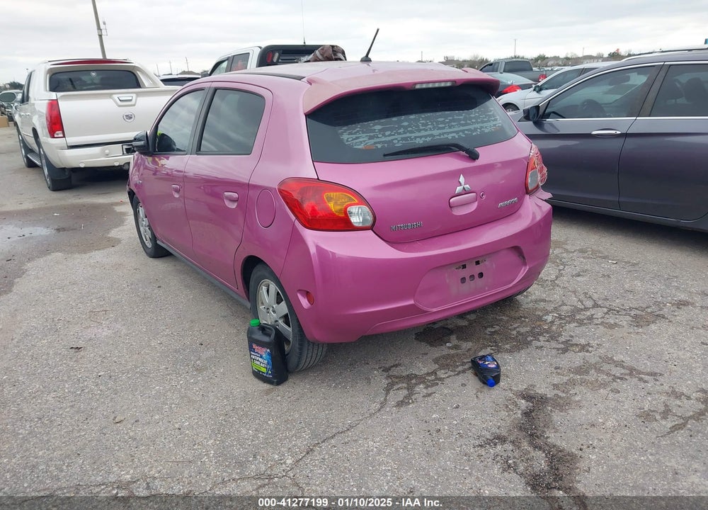 2015 MITSUBISHI MIRAGE VIN: ML32A4HJXFH010414