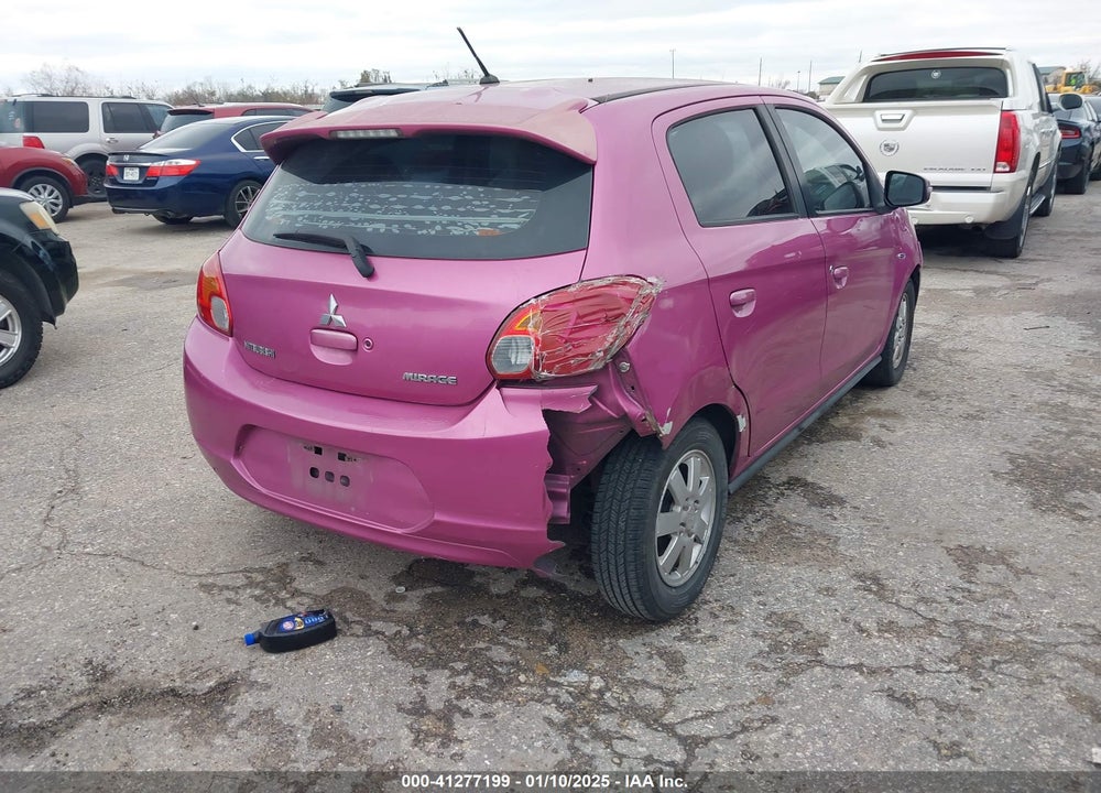 2015 MITSUBISHI MIRAGE VIN: ML32A4HJXFH010414