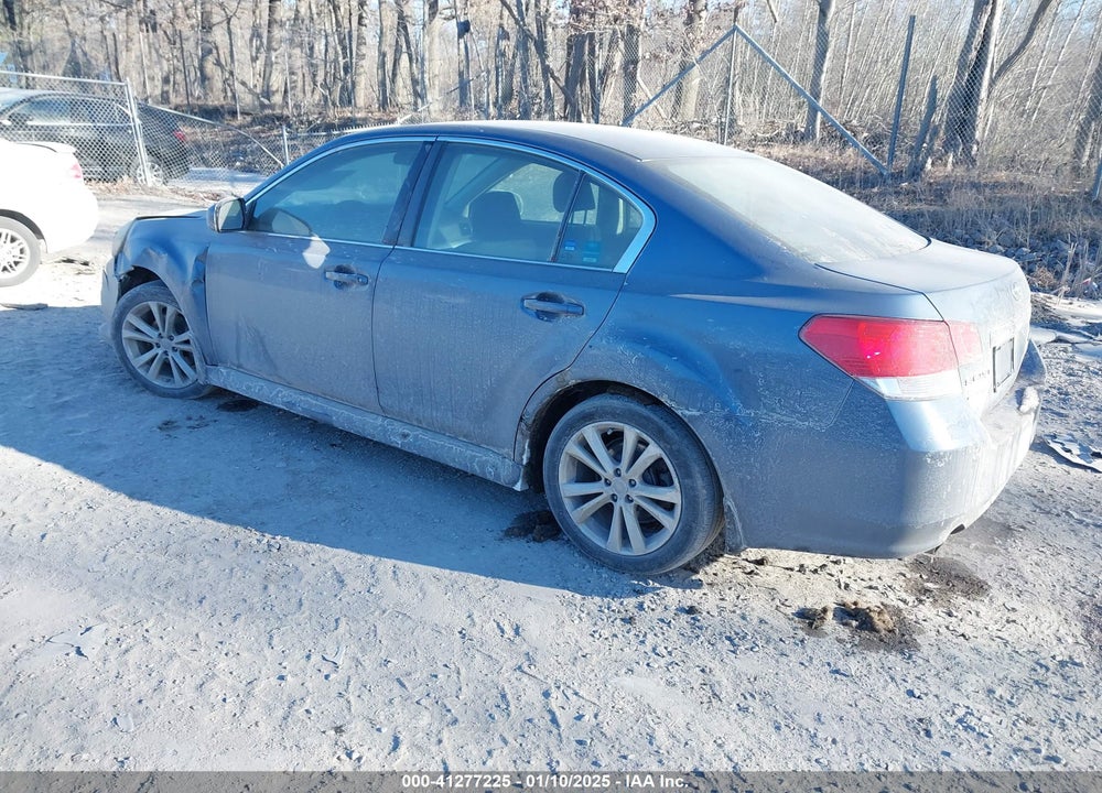2013 SUBARU LEGACY VIN: 4S3BMBC66D3027572