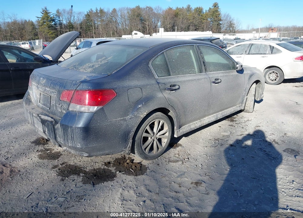 2013 SUBARU LEGACY VIN: 4S3BMBC66D3027572