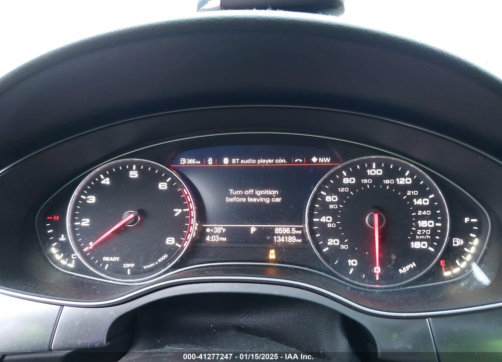 2016 AUDI A6 VIN: WAUHGAFC0GN002749