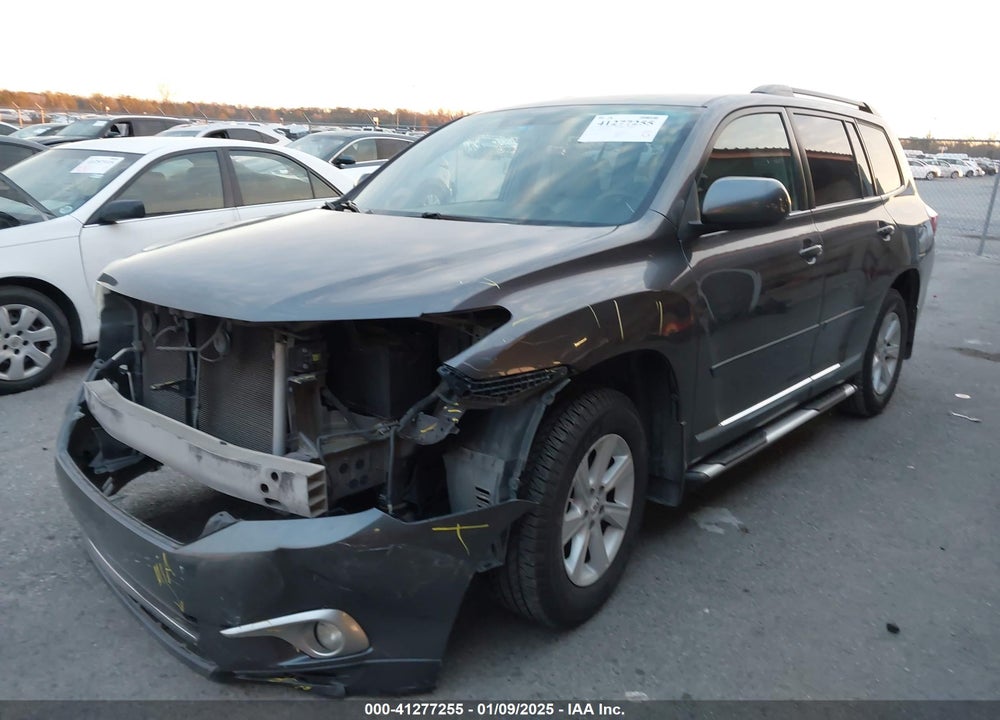 2012 TOYOTA HIGHLANDER SE VIN: 5TDZA3EH1CS029500
