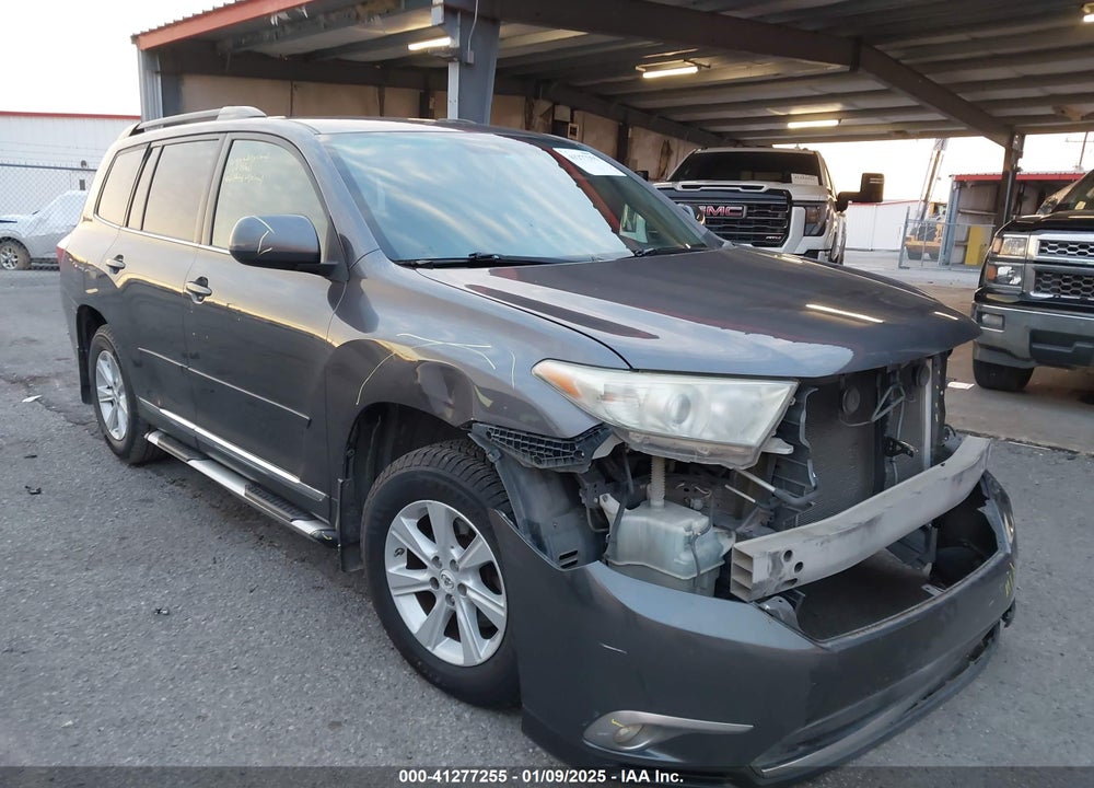 2012 TOYOTA HIGHLANDER SE VIN: 5TDZA3EH1CS029500