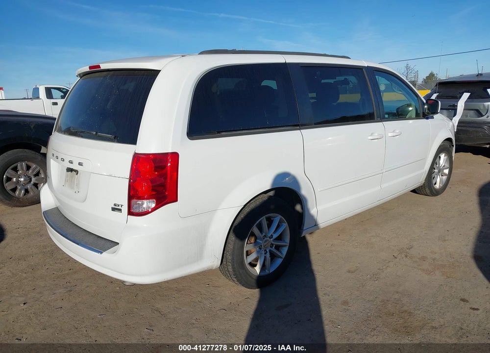 2014 DODGE GRAND CARAVAN SXT VIN: 2C4RDGCG7ER123160