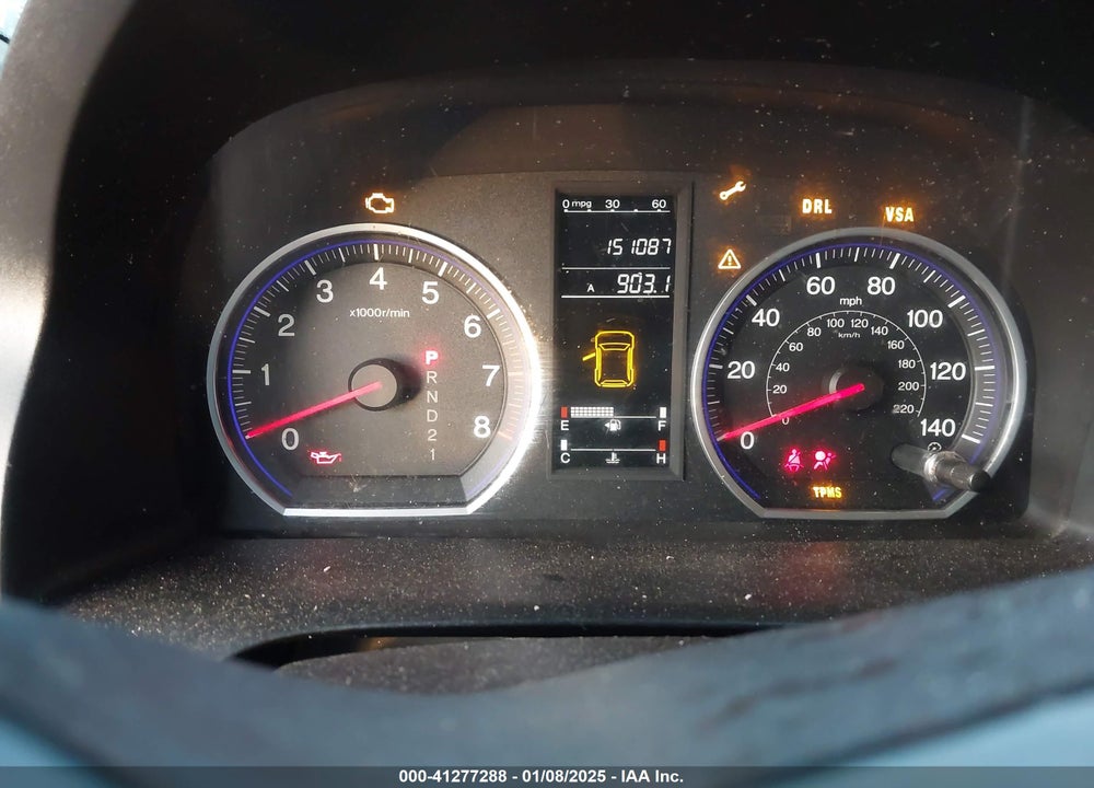 2007 HONDA CR-V LX VIN: JHLRE38347C033510