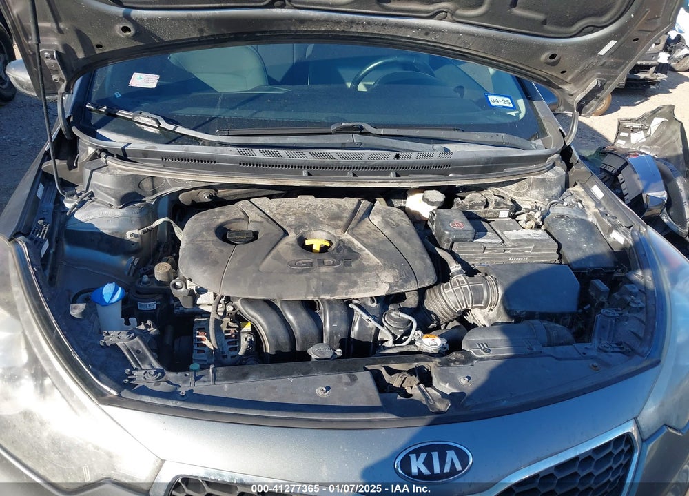 2016 KIA FORTE EX VIN: KNAFX4A83G5484032