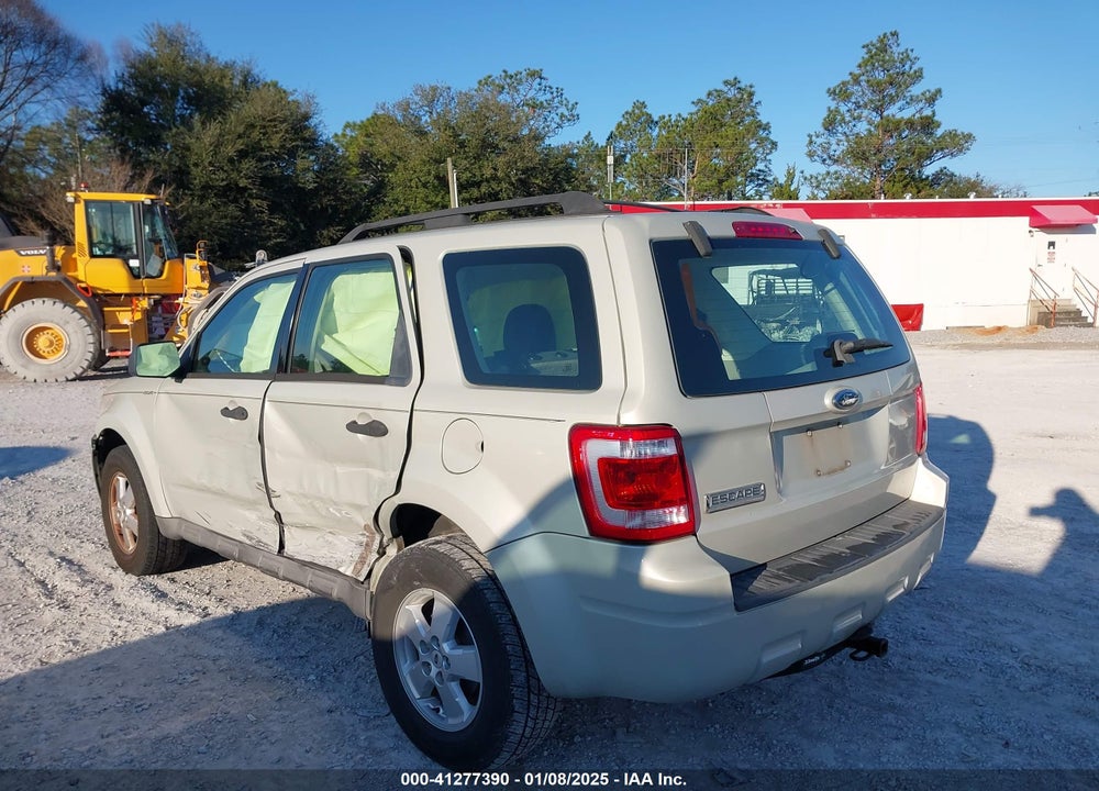2009 FORD ESCAPE XLS/XLS MANUAL VIN: 1FMCU02739KB71348