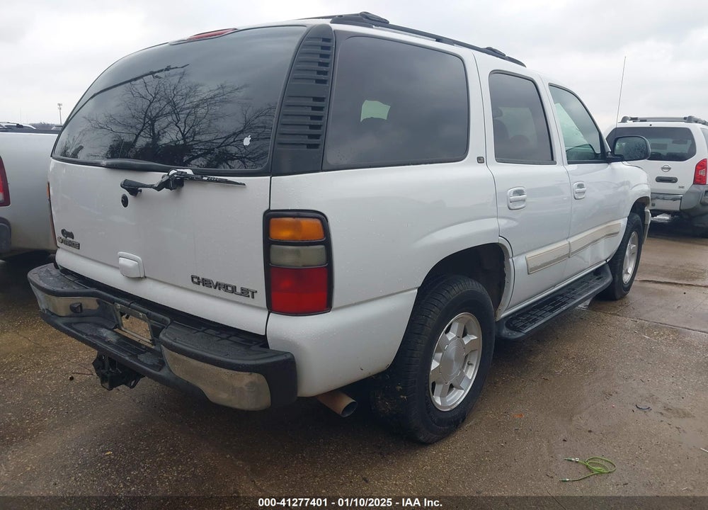 2004 CHEVROLET TAHOE LT VIN: 1GNEC13Z84J313091