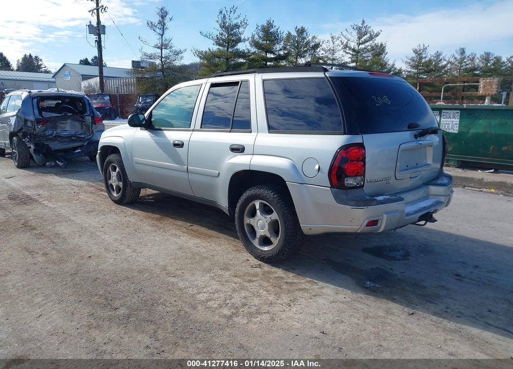 2007 CHEVROLET TRAILBLAZER LS VIN: 1GNDT13S972163148