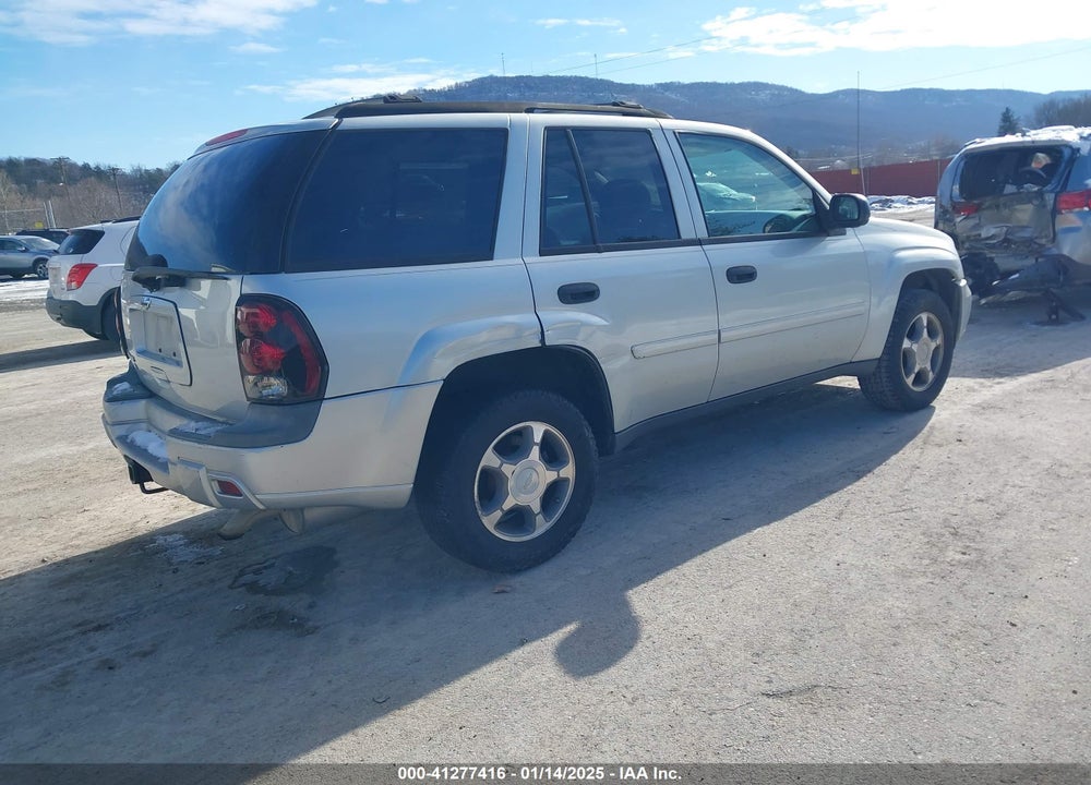 2007 CHEVROLET TRAILBLAZER LS VIN: 1GNDT13S972163148