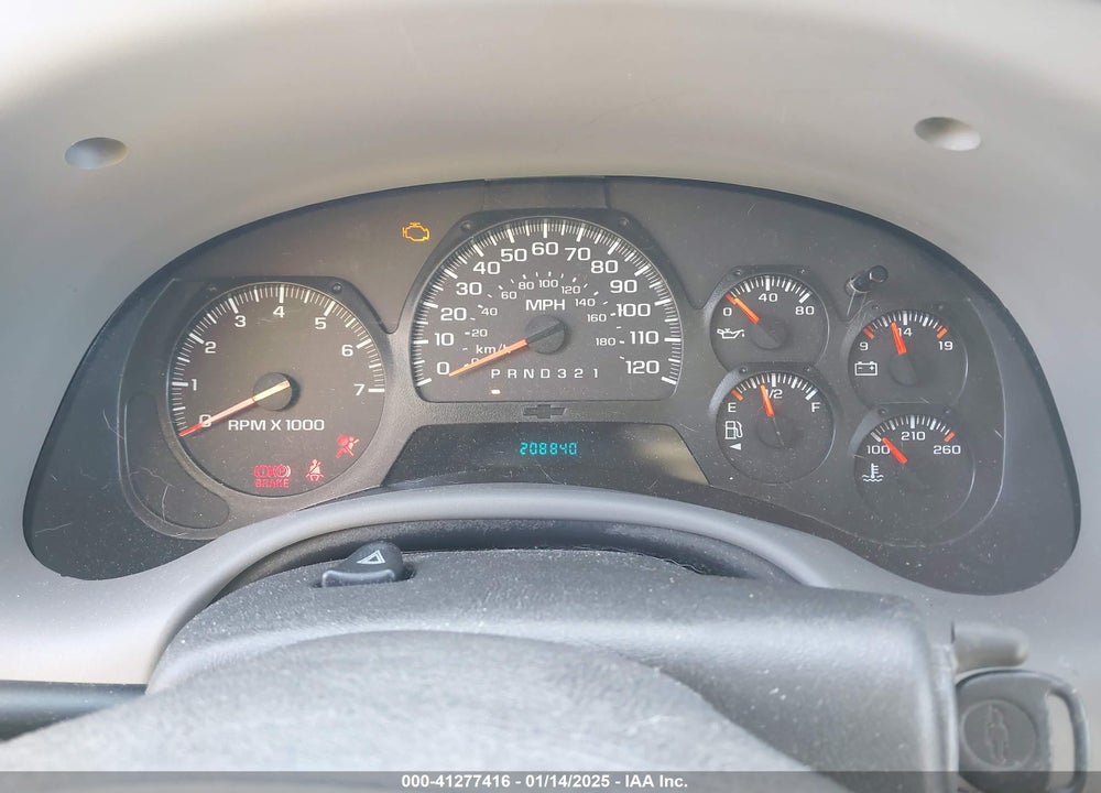 2007 CHEVROLET TRAILBLAZER LS VIN: 1GNDT13S972163148
