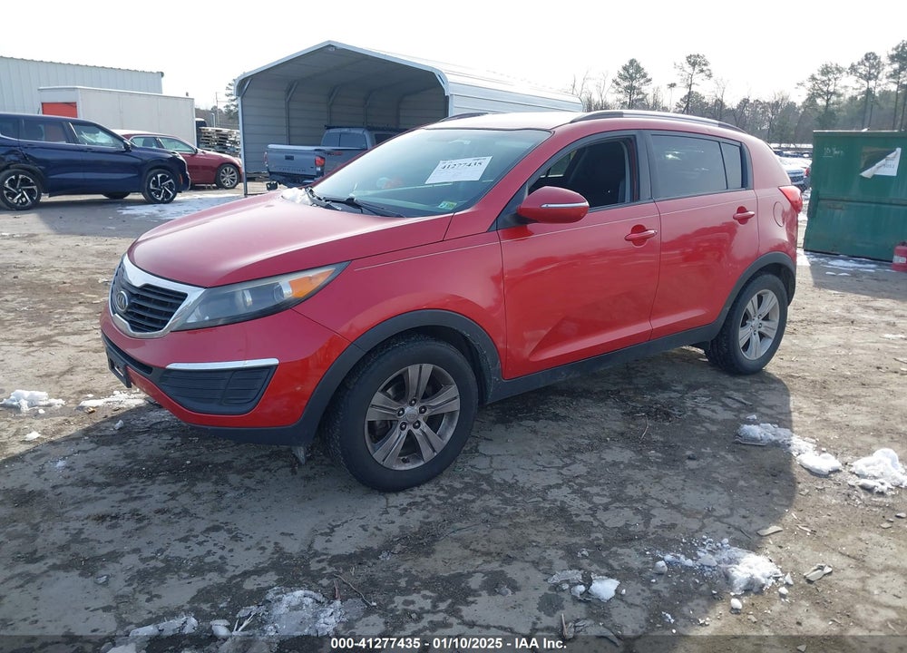 2011 KIA SPORTAGE LX VIN: KNDPB3A22B7130446
