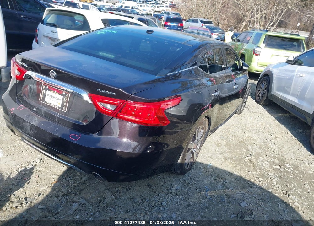 2016 NISSAN MAXIMA 3.5 PLATINUM VIN: 1N4AA6AP4GC906358