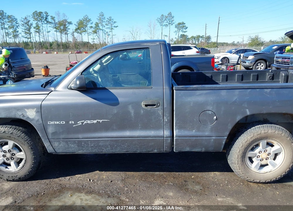 2001 DODGE DAKOTA SLT/SPORT VIN: 1B7FL26X91S342103