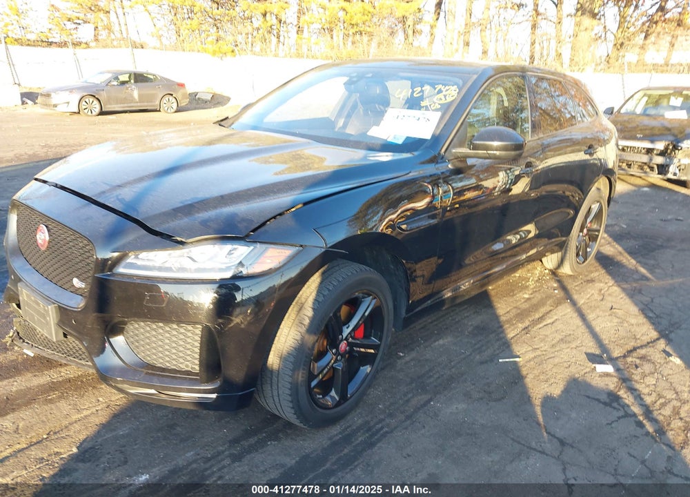 2018 JAGUAR F-PACE S VIN: SADCM2FV0JA284617