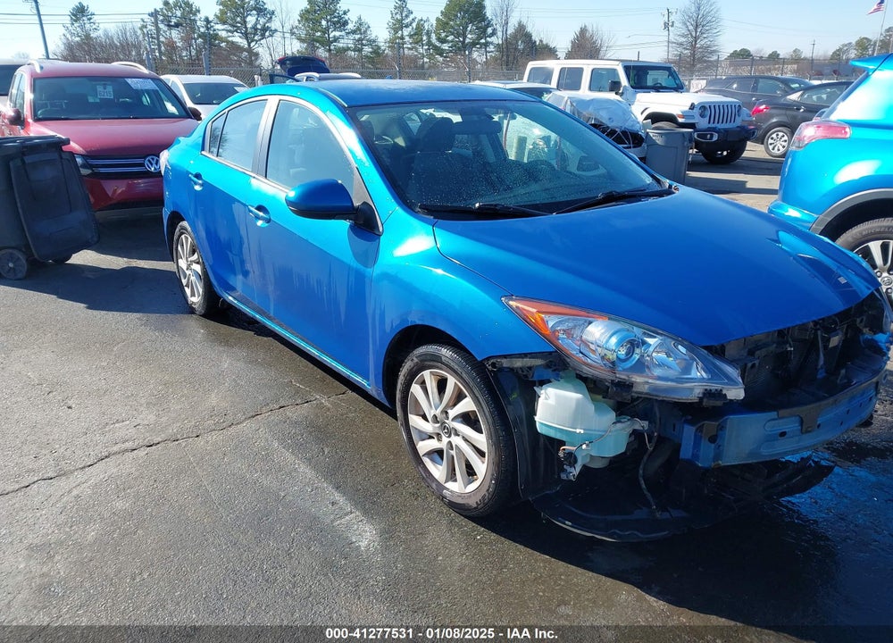 2012 MAZDA 3 I TOURING VIN: JM1BL1V71C1691095