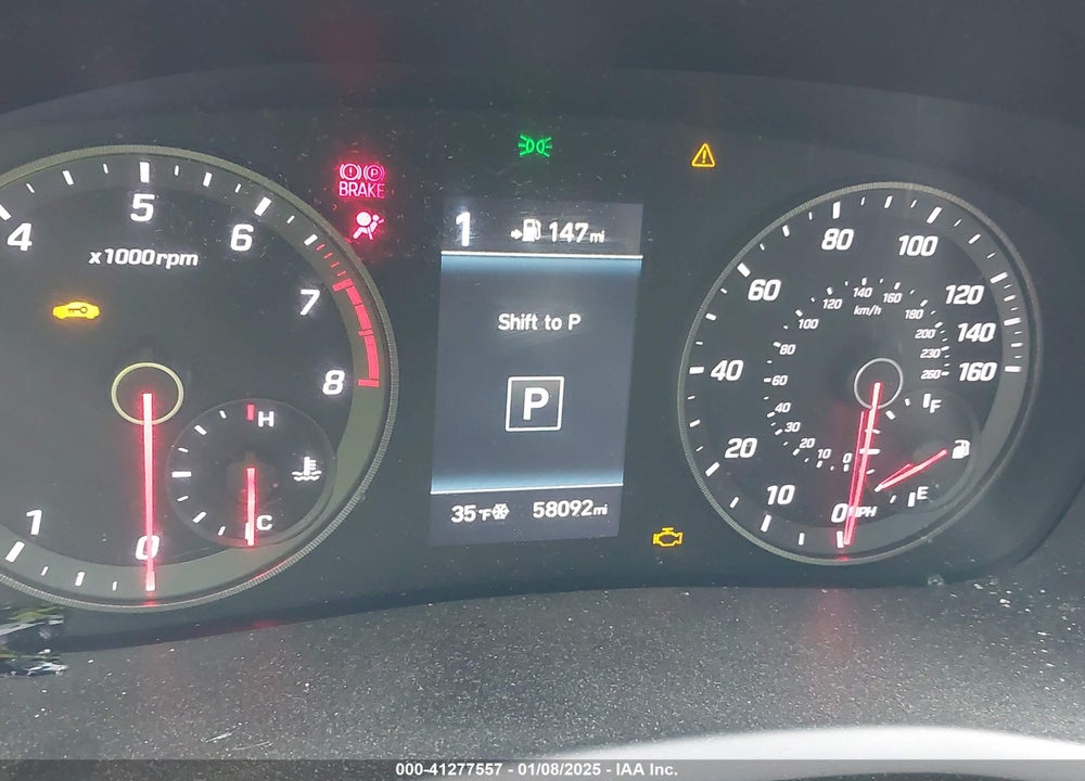 2019 HYUNDAI SONATA SPORT VIN: 5NPE34AF0KH771734