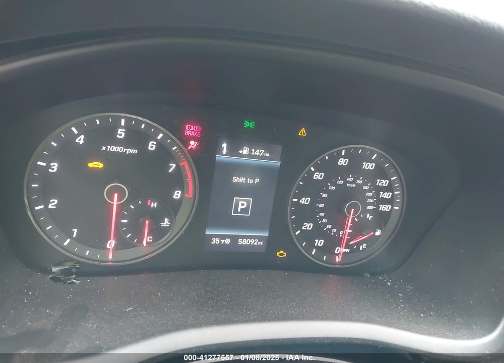 2019 HYUNDAI SONATA SPORT VIN: 5NPE34AF0KH771734
