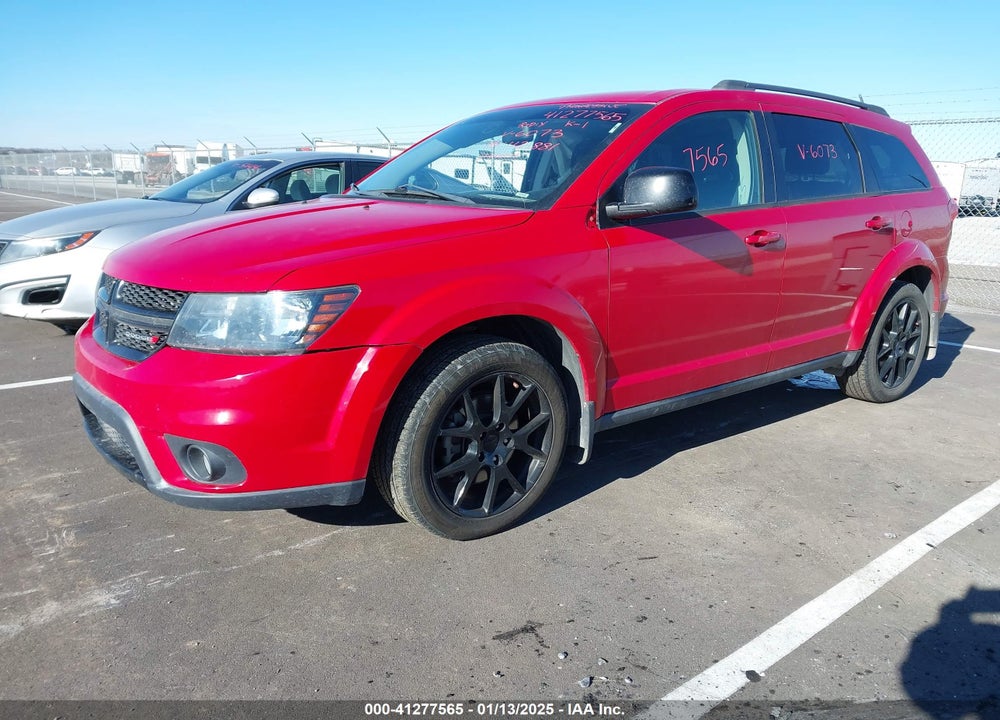 2013 DODGE JOURNEY SXT VIN: 3C4PDDBG9DT706073