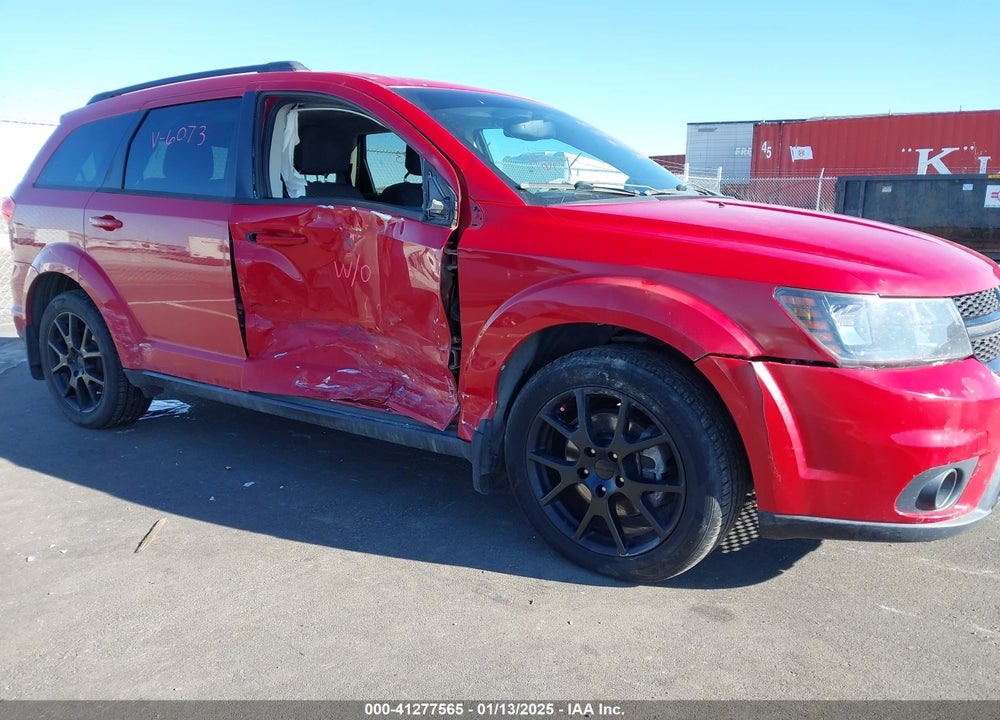 2013 DODGE JOURNEY SXT VIN: 3C4PDDBG9DT706073
