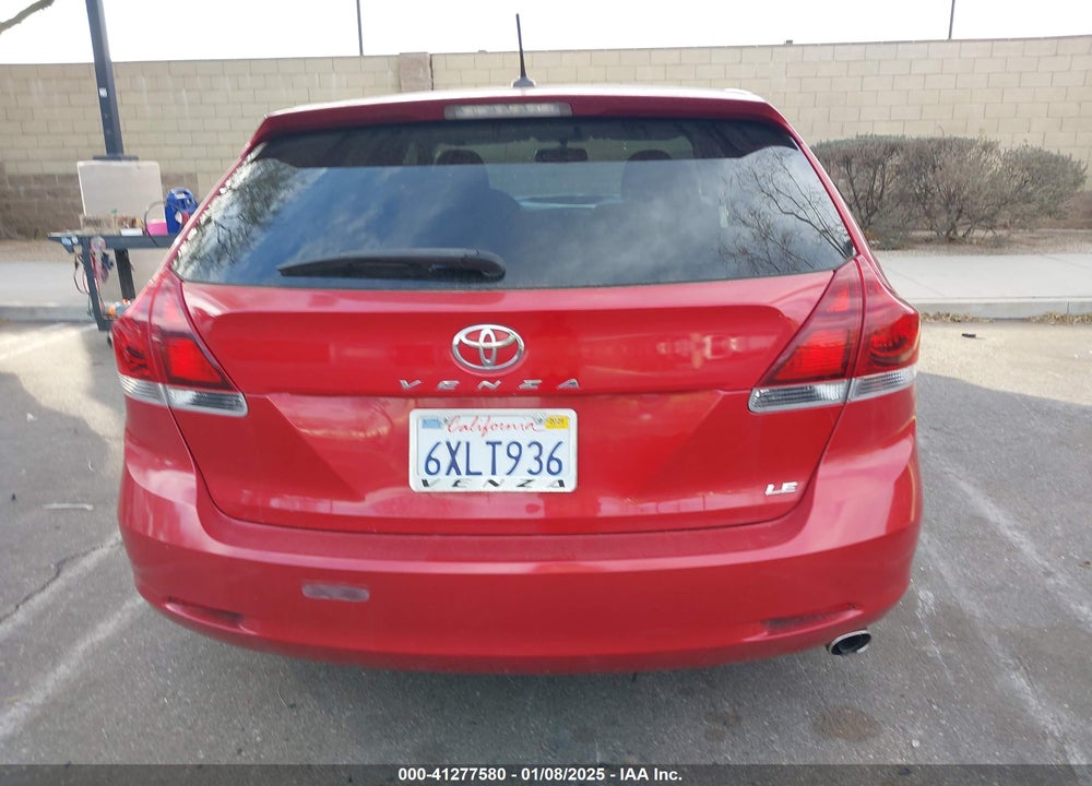 2013 TOYOTA VENZA LE VIN: 4T3ZA3BB8DU067287