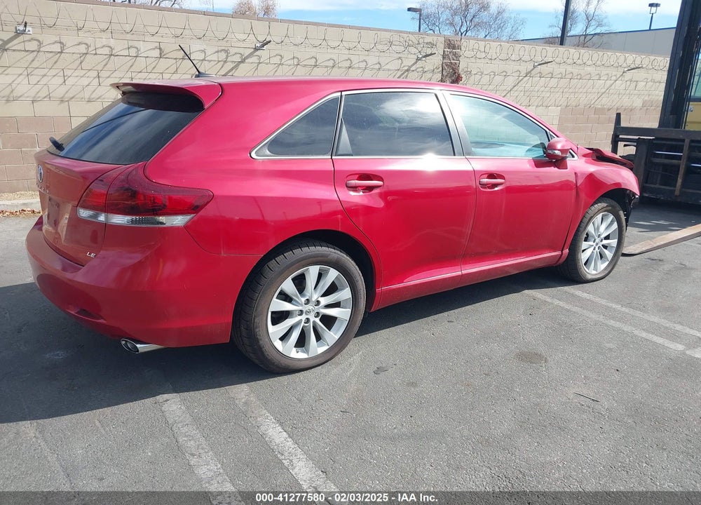 2013 TOYOTA VENZA LE VIN: 4T3ZA3BB8DU067287