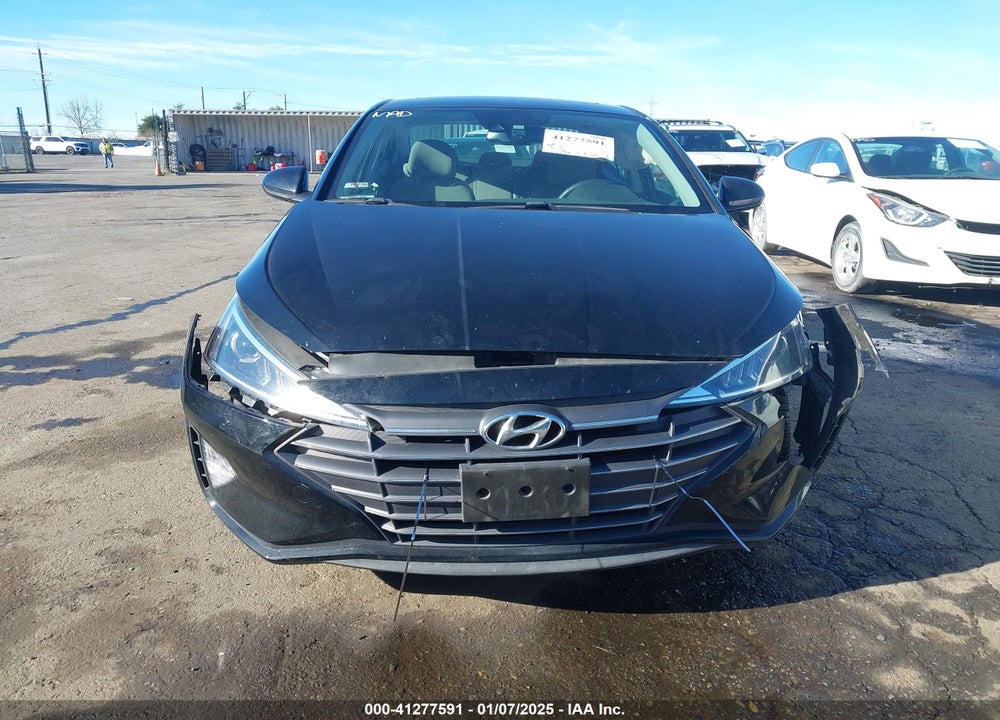 2019 HYUNDAI ELANTRA VIN: KMHD84LF0KU782812