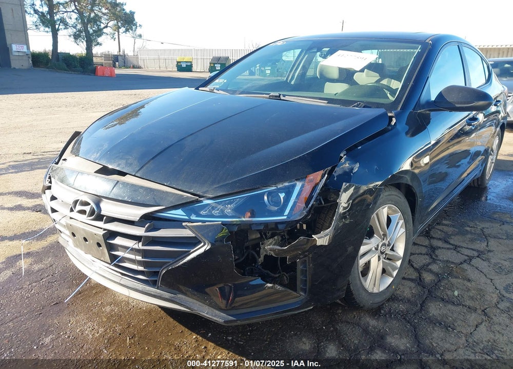 2019 HYUNDAI ELANTRA VIN: KMHD84LF0KU782812