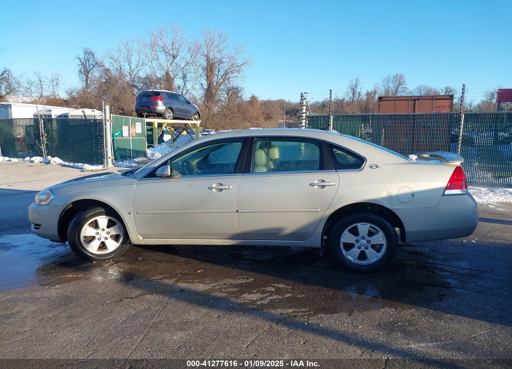 2008 CHEVROLET IMPALA LT VIN: 2G1WT58N281283296